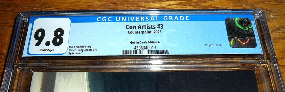 Aylis Supergirl Virgin Con Artists Goblin Exclusive Graded Comic Cgc 9.8 MINT - Image 3 of 4