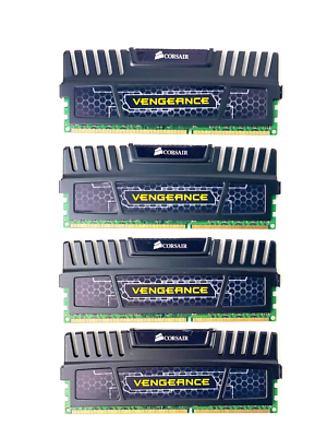 lanshuo製16GB DDR3 1600MHz ECCメモリ4枚セット 16GB Kit CORSAIR DDR3 1600MHz ( 4GB x4 ) PC3-12800U Gaming Desktop
