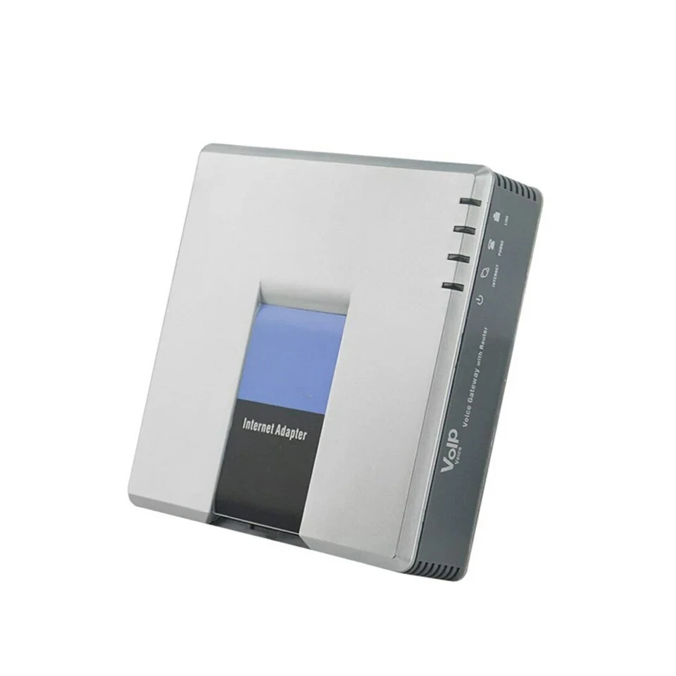 Linksys PAP2T VoIP Telefon Sprachadapter SIP VoIP Internet Telefon Adapter 2FXS Port - Bild 4 von 4