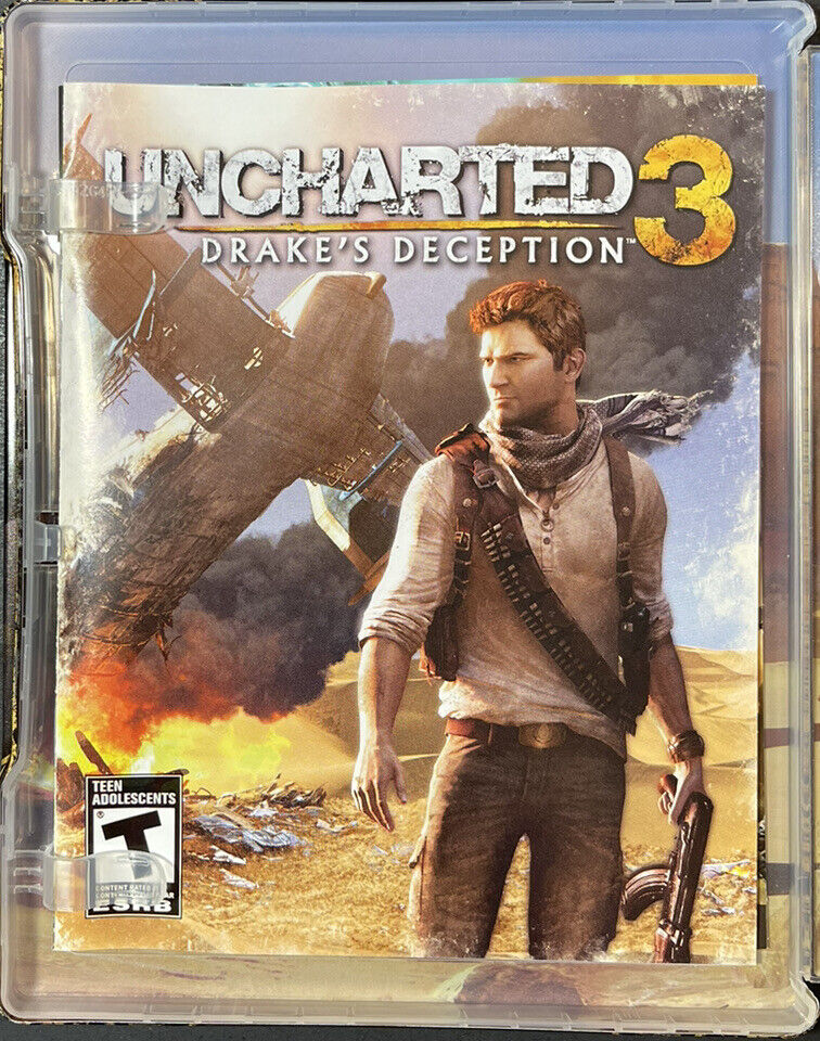 Uncharted 3 Nathan Drake's Deception Collector's Edition - Ps3 (Com  Detalhe) - Arena Games - Loja Geek