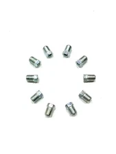 Pack of 10 Invert Flare Fittings for 3/16" Tube. 10 x 1 mm