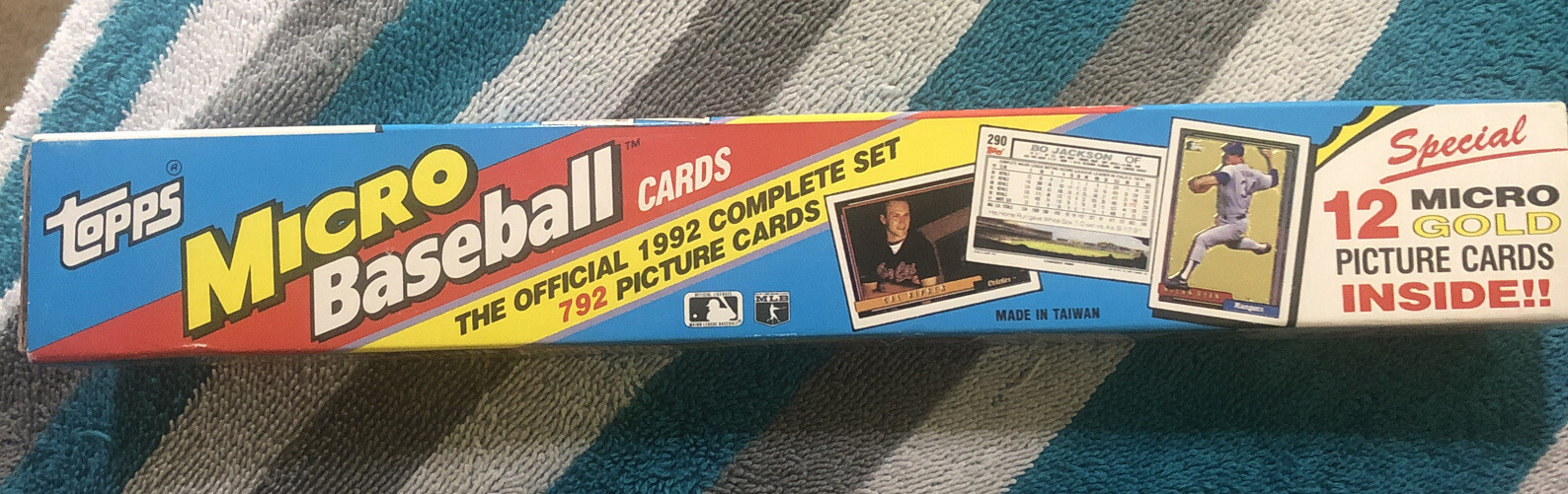 Topps Micro Baseball Cards 1991 And 1992 Complete Set 792 Cards, 12 Gold  MLB New | eBay