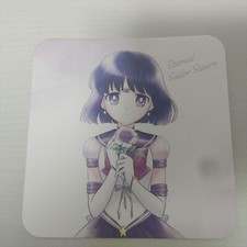 Sailor Moon Cosmos Part 2 Movie Exclusive Coaster Card Eternal Sailor Saturn