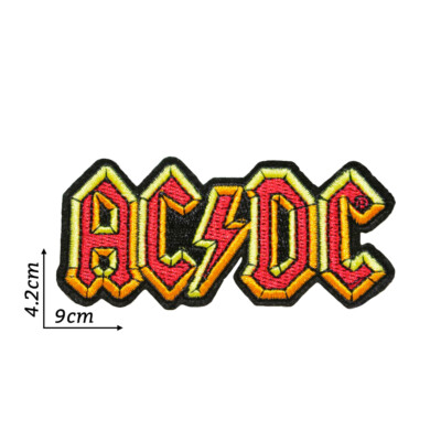 Aufbügler Aufnäher Bügelbild Bügelflicken Applikation Patch Stickerei Rock Band