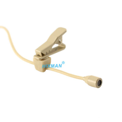HIXMAN LM2 OmniDirectional Lavalier Lapel Microphone For Wireless Mic Systems
