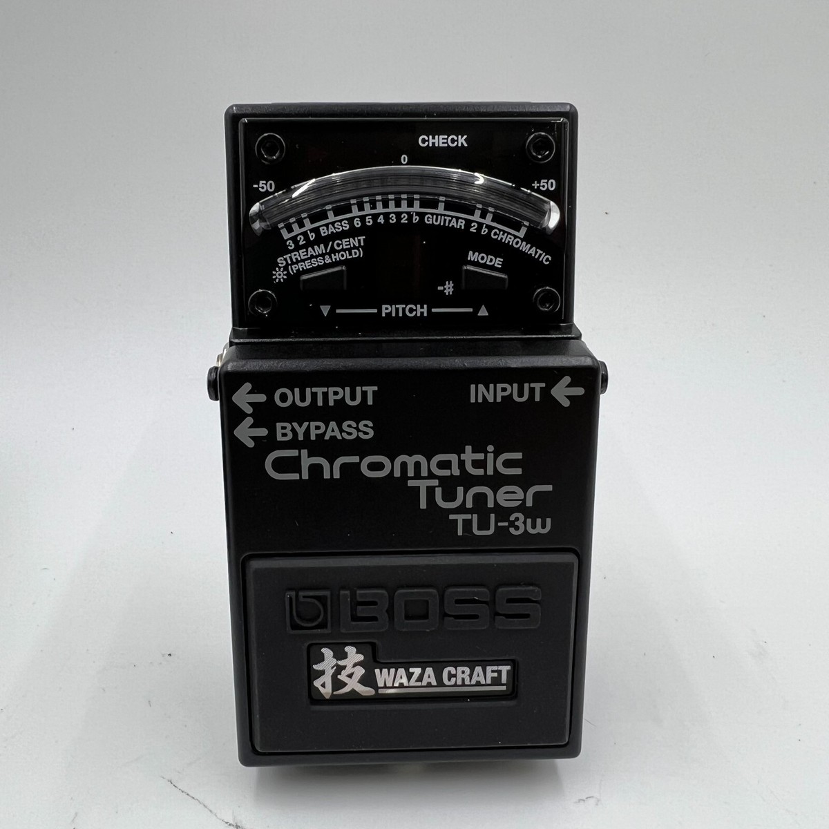 Boss TU-3W Chromatic Tuner with Bypass | eBay