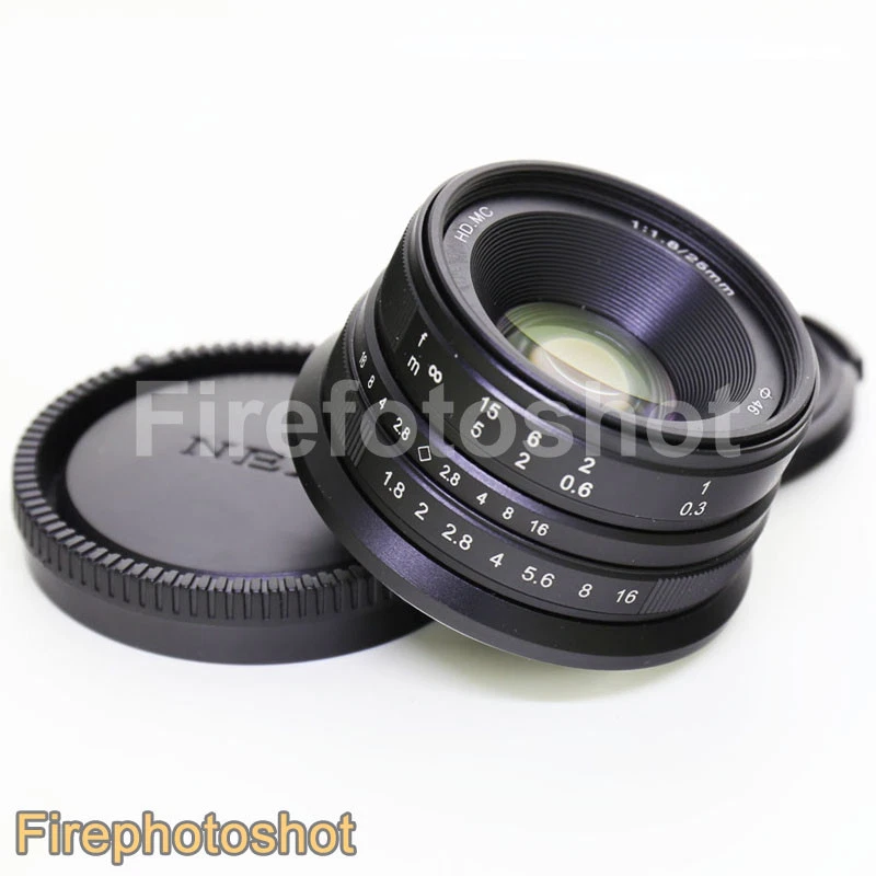 Pixco 25mm f/1.8 HD.MC manual APS-C lens for Sony E mount NEX A6300 A6500 A5100 - Image 2 of 4
