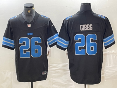 Limited Youth Jahmyr Gibbs Detroit Lions Color Rush Steel Vapor Untouchable Jersey - Lions Store