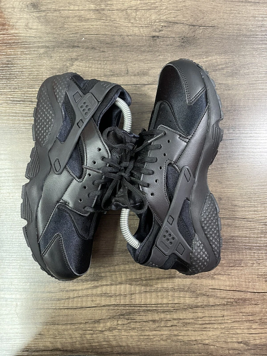 Nike Air Huarache Run Triple Black 634835 012 Women s Size 9