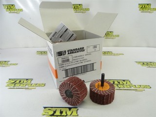 10 NEW!! STANDARD ABRASIVES A/O COMBI WHEELS 2" X 1" X 1/4" 120 GRIT #898002