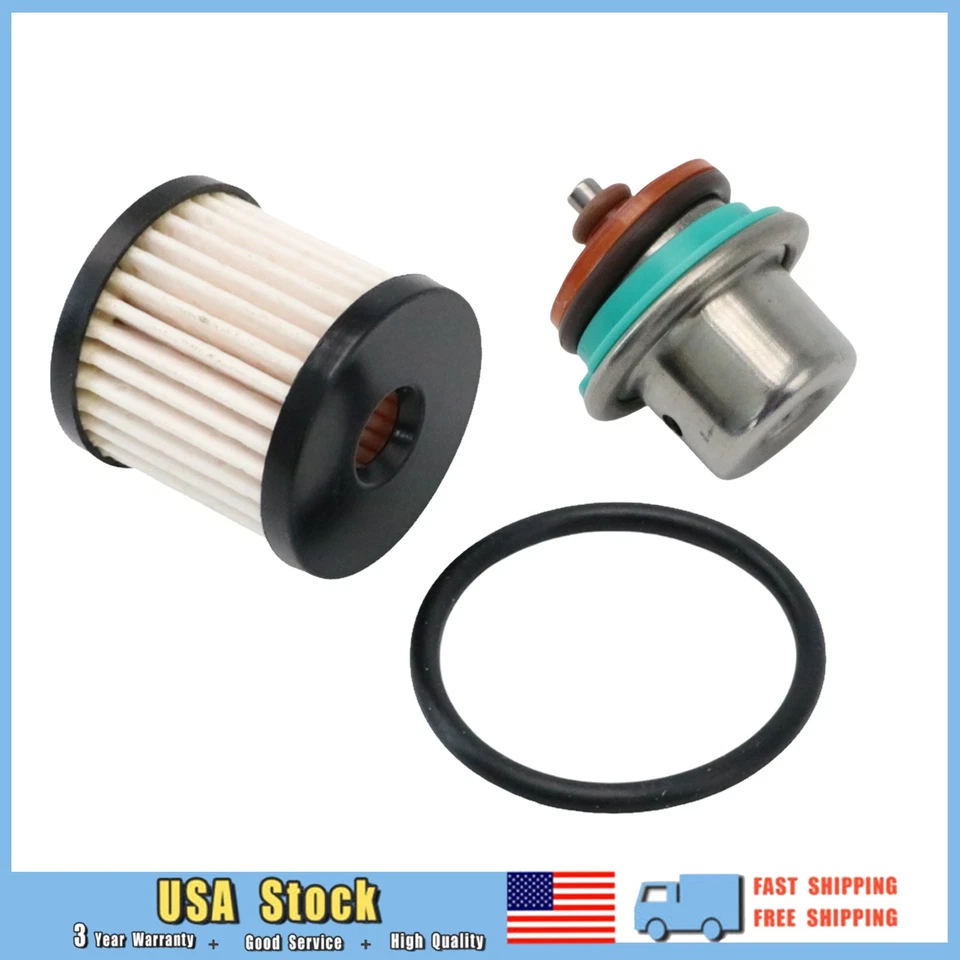 Fuel Pressure Regulator+Filter Kit For Harley Davidson Softail Street Glide Dyna - Image 4 of 4