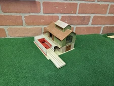 Faller AMS HO Scale Slot Car Truck Unloading Depot Building 