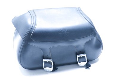 OEM Yamaha V Star 650 1100studded Thick Leather Saddlebags for