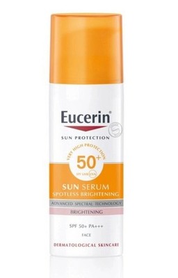 Neu Set 2x Eucerin Sun Spotless Brightening Face Sonnencreme LSF50+ PA+++ 50ml