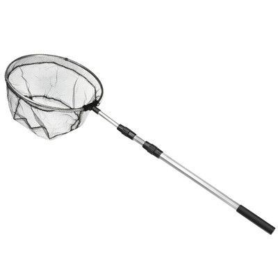 Floating Fishing Net Folding Round 6.2ft Telescopic Landing Pole Handle