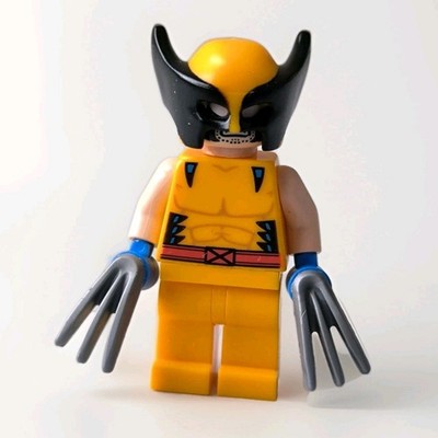 LEGO Marvel Super Heroes AvengersWolverine Minifigur mit Klauenhänden