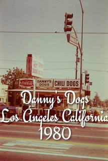 35mm slide Danny's Dogs West Hollywood California 1980