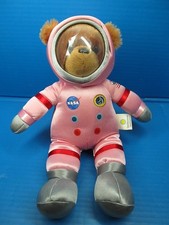 Smithsonian NASA Apollo 14 Pink Space Suit Astronaut Teddy Bear Plush 13