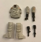 vintage G.I. GI JOE gijoe SNAKE BATTLE ARMOR PARTS LOT free ship