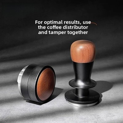 Kaffee Tamper mit gleichmäßigem Druck Eigengewicht automatische Höhe 304SS 58