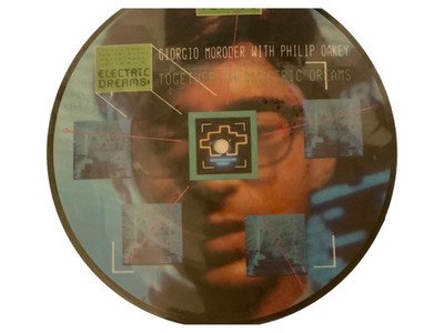 Giorgio Moroder Philip Oakey Together In Electric Dreams 7'' Picture Disc Vinyl