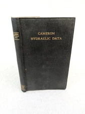 Shaw & Loomis CAMERON HYDRAULIC DATA 1951 Ingersoll-Rand Co., NY 12th Ed.
