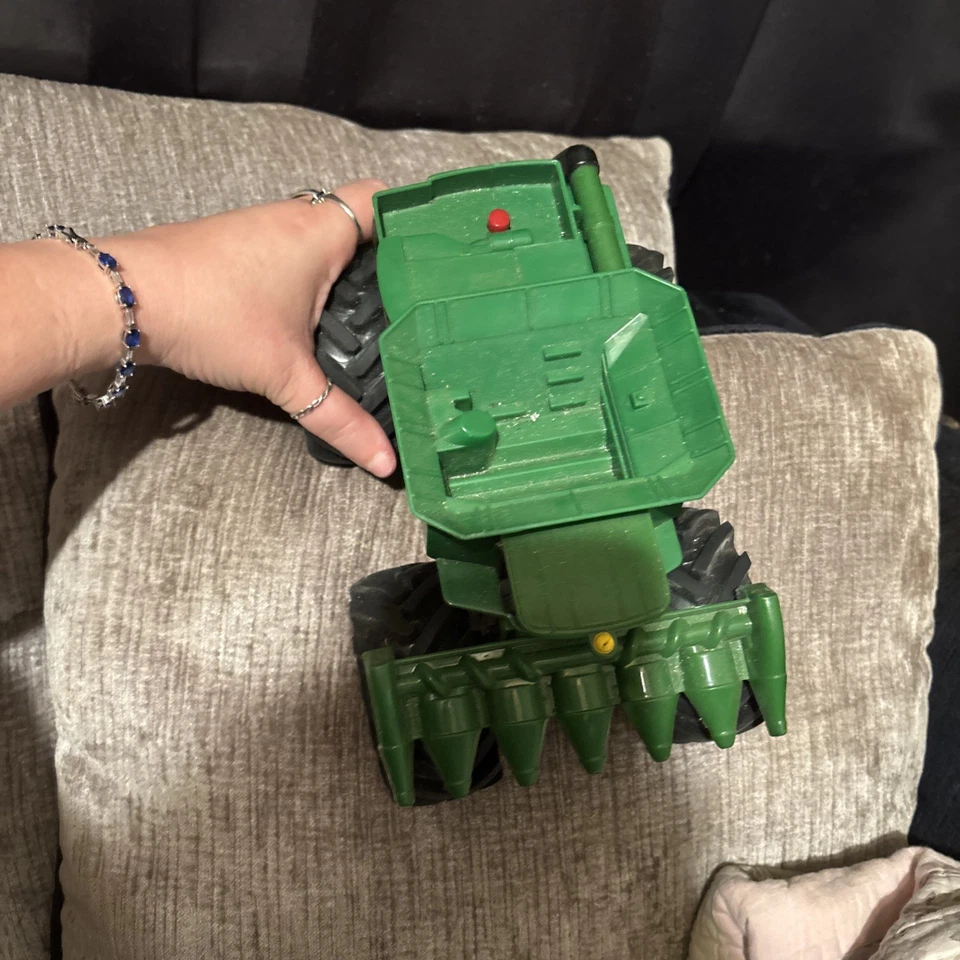 ERTL John Deere Toy Combine Harvester Plastic Big Foot - Image 3 of 4