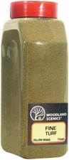 Woodland Scenics T-1343 Yellow Grass - Soil Shaker - Fine Turf 32oz