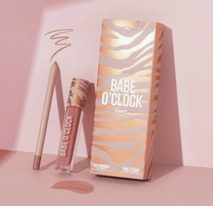 Babe O’Clock Lip Duo, Rose Liquid Matte Lipstick And Gel Liner