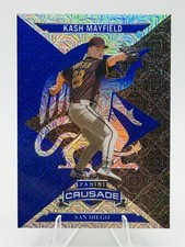 2025 Panini Crusade Kash Mayfield Blue Mojo Parallel Card# 49 San Diego Padres