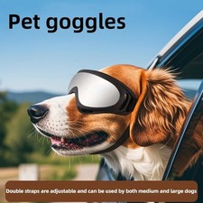 Pet Adjustable Dog Goggles Sunglasses Anti-UV Sun Glasses Eye Wear Protection Bl