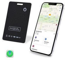  Apple MFi Certified LBPRT Air-Tag Card Rechargeable Wallet Air Card 1 Pack