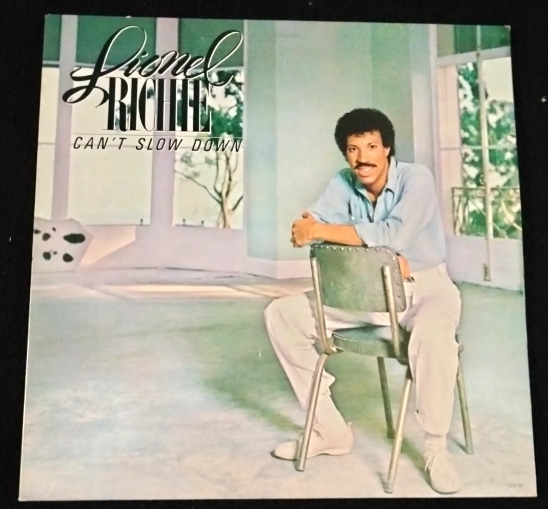 LIONEL RICHIE CAN'T SLOW DOWN 12" VINYL ALBUM VI 6059ML 1983 MOTOWN RECORDS
