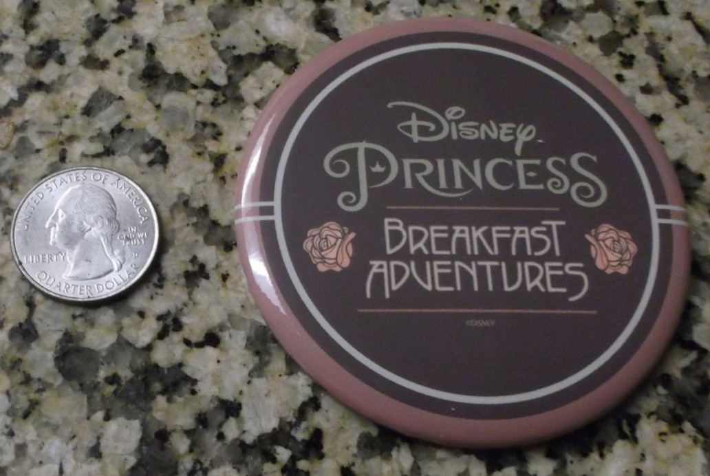 Disneyland Disney Princess Breakfast Adventures button