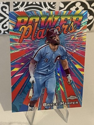 Bryce Harper 2025 Topps Chrome Power Players PP-6 Nationals Phillies