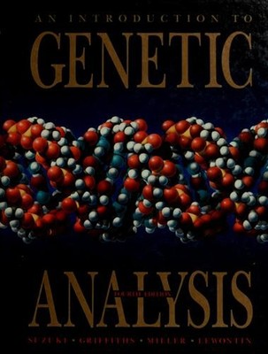 An Introduction to Genetic Analysis Hardcover Tony, Suzuki, David