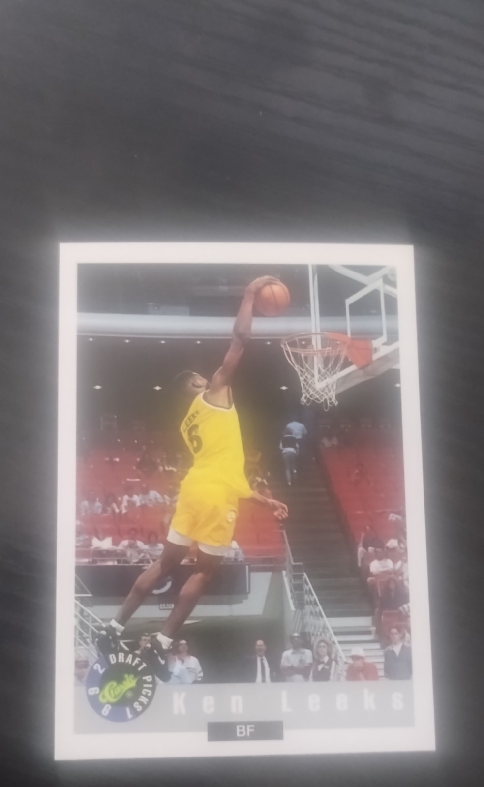 1992 Classic Draft Picks - Autographs Ken Leeks (AU, RC)