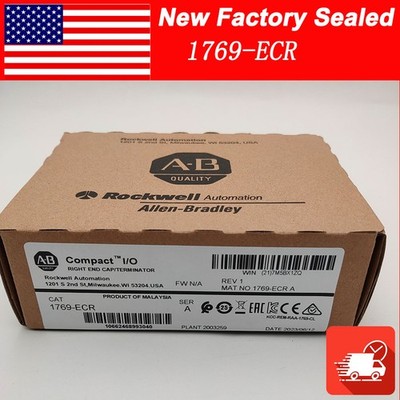 NEW Unopened AB1769-ECR Compact I/O Right End Cap/TERMINATOR 1769ECR