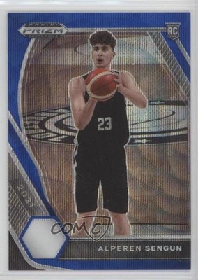 2021 Panini Prizm Draft Picks Blue Wave /249 Alperen Sengun #42 Rookie RC 0a16