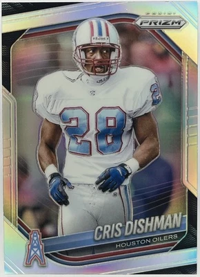 Cris Dishman 2025 Panini Prizm Football NFL Silver Prizm Houston Oilers #229 - Bild 1 von 2