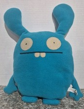 Vintage Ugly Dolls Jiker 15" Blue Plush Stuffed Toy 2011 Pretty Ugly
