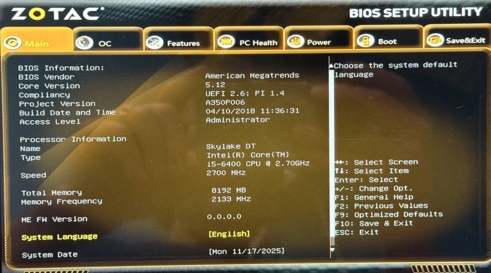 🔥🔥 Placa madre ZOTAC B150 Ai Mining ATX Intel I5-6400 2,7 GHz 8 GB de RAM como nueva🔥🔥 Foto 3 de 4