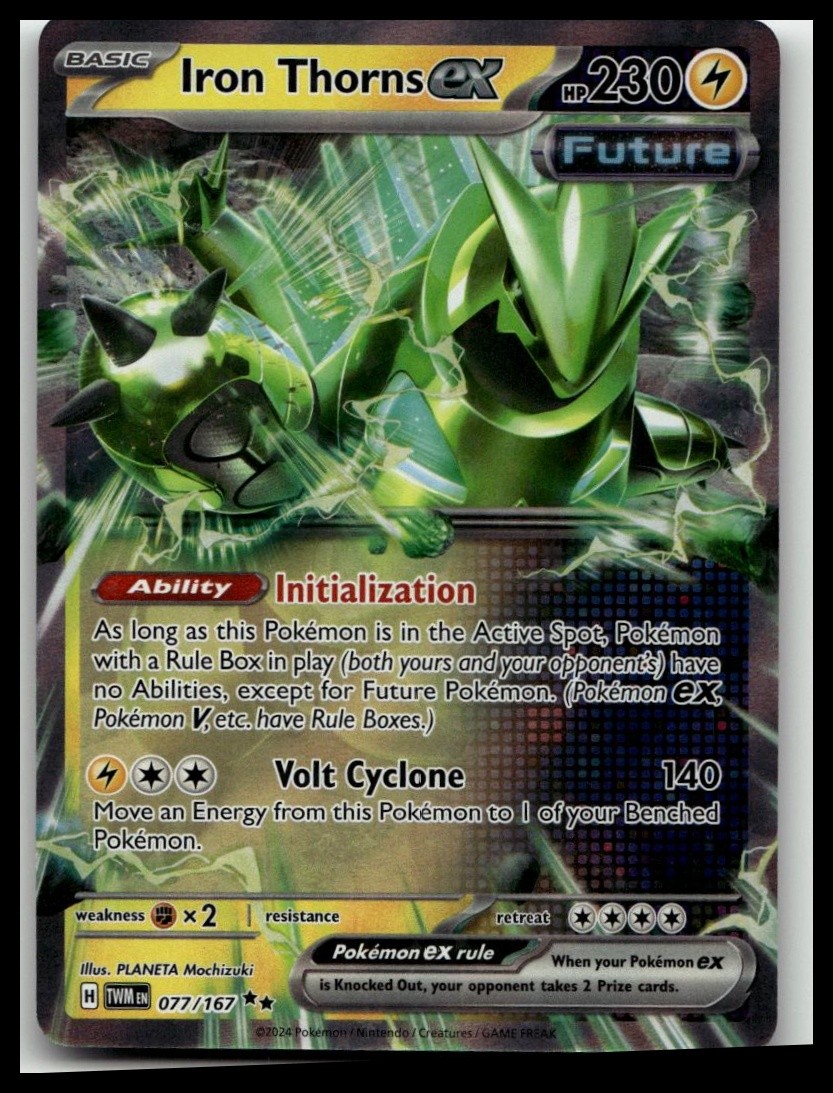 Iron Thorns ex - Double Rare SV06: Twilight Masquerade 077/167 NM