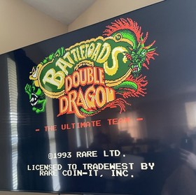 Battletoads & Double Dragon The Ultimate Team Nintendo NES Tested Authentic