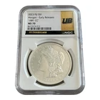 GOLD LABEL! 2023 Fiji Morgan Silver Dollar 1881 CC NGC MS70 Ultra Breaks