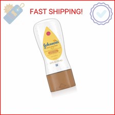 Johnson's Baby Oil Gel, Moisturizing Baby Massage Mineral Oil Enriched with Shea