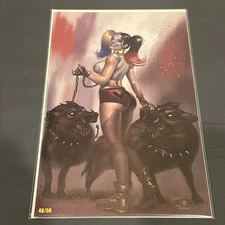 Harley Quinn Villain Of The Year #1 Pamrrillo Scorpion, #43of 50 rare variant ￼ 