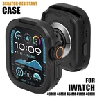 For Apple Watch Series 11 10 9 8 7 6 SE3 Full Metal Case Screen Protector Cover