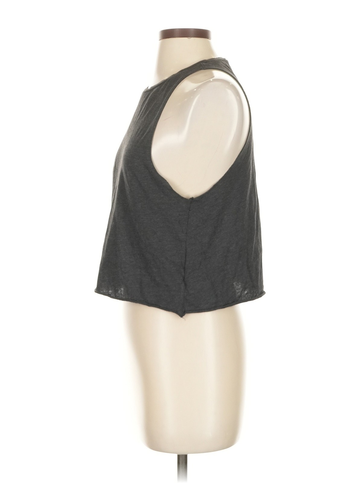 Divided by H&M Women Gray Tank Top S thumbnail 4