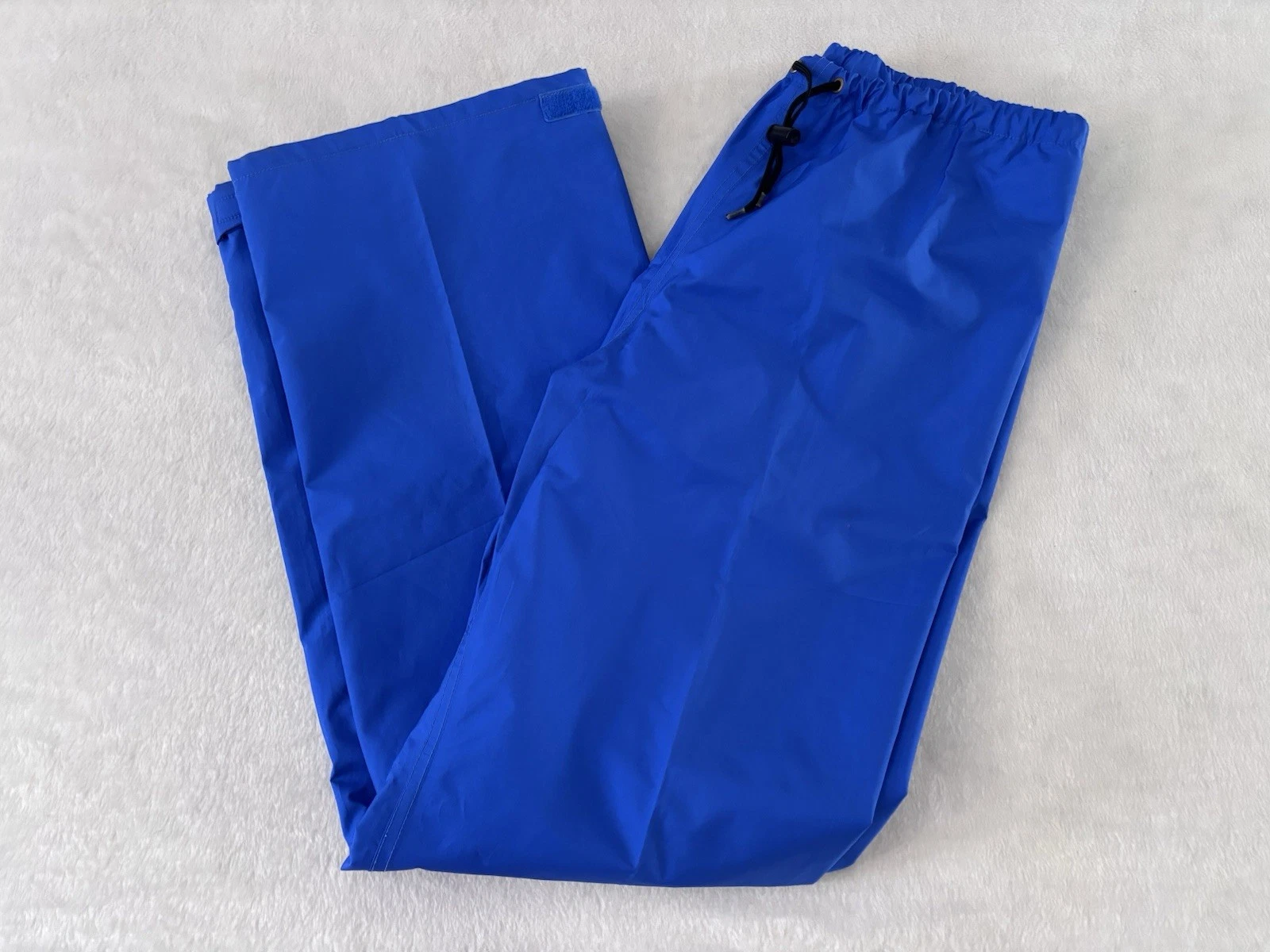 Vintage Alpine Design Pants Mens Large Blue Gore-Tex Nylon Rain Shell 90s Ski